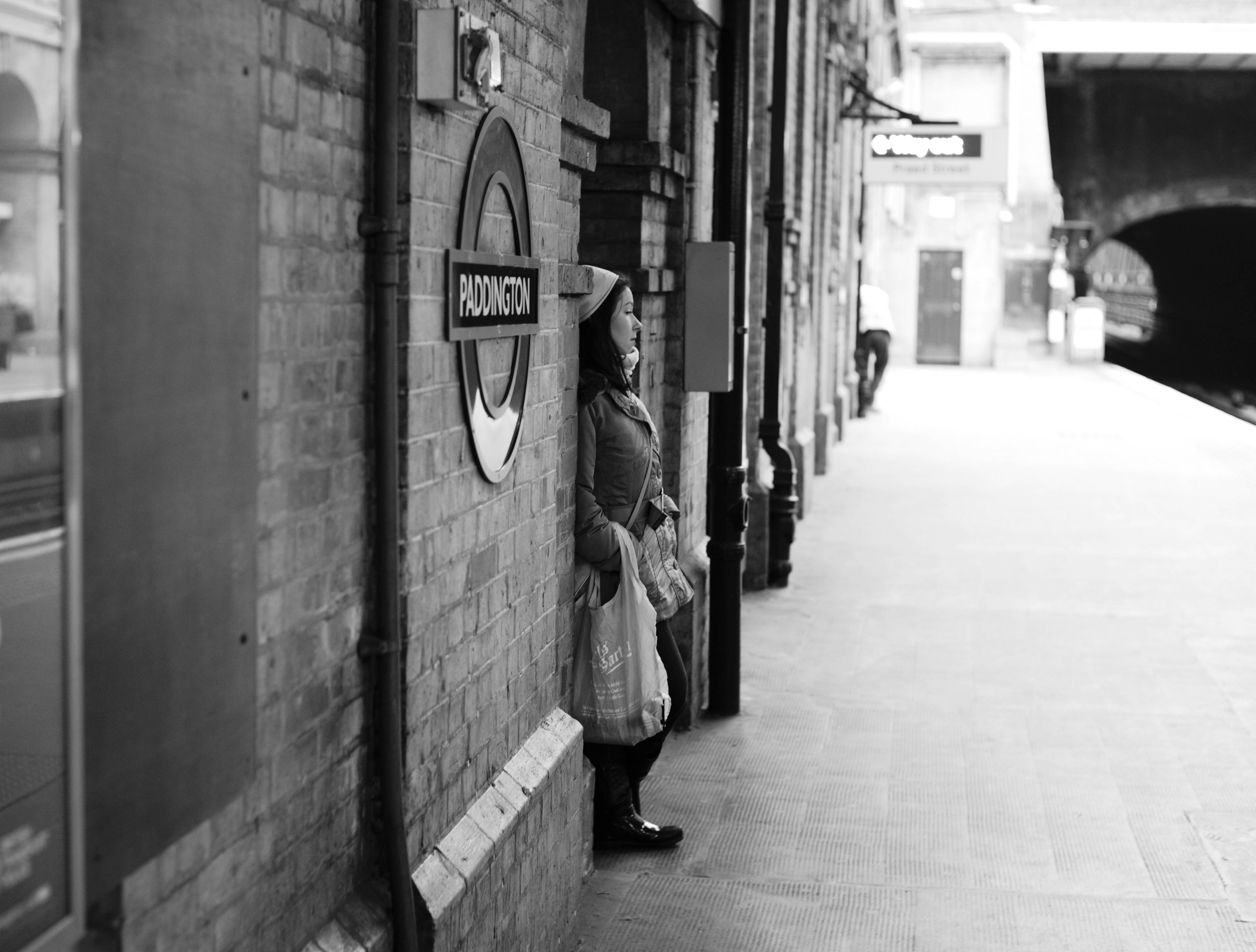 Girl on Paddington Station